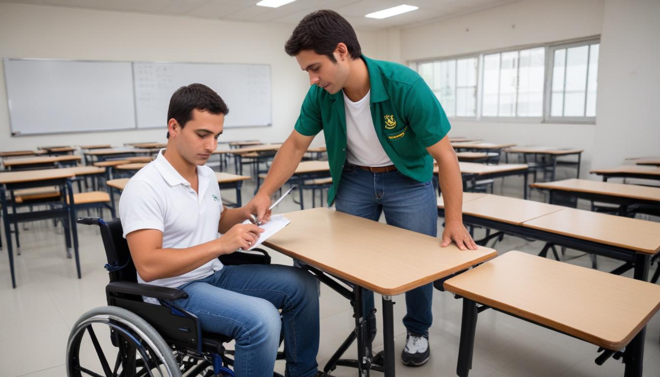 NBR 9050 e acessibilidade no mobiliário escolar: o que a norma exige 1 NBR 9050 e acessibilidade no mobiliário escolar