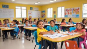 mesa e cadeira infantil para escola: como escolher o tamanho certo