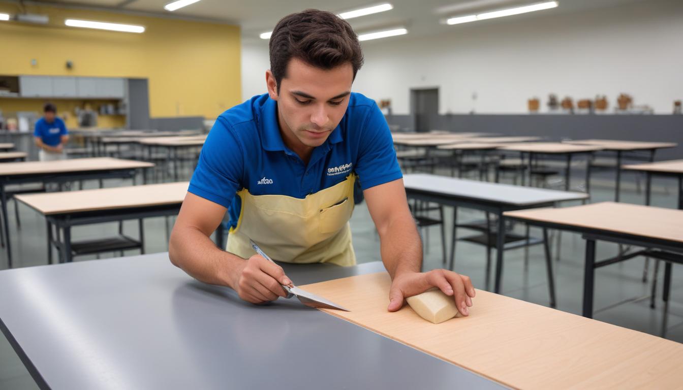 Mesa para refeitório escolar: como dimensionar para o número de alunos 1 mesa para refeitório escolar: como dimensionar para o número de alunos