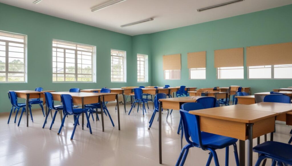 tendências de mobiliário escolar na região dos lagos / macaé